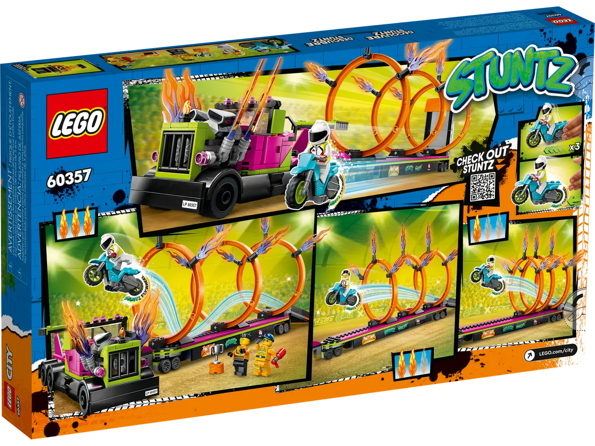 LEGO Stunt Truck & Ring of Fire Challenge (60357) - Bild 7