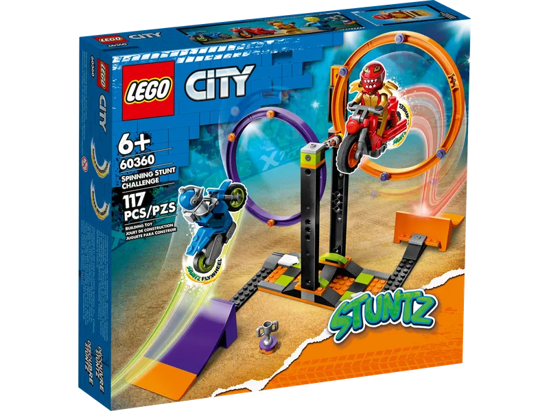 Spinning Stunt Challenge van LEGO – productfoto 2 van 8