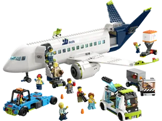 Passagiersvliegtuig van LEGO – productfoto 1 van 9
