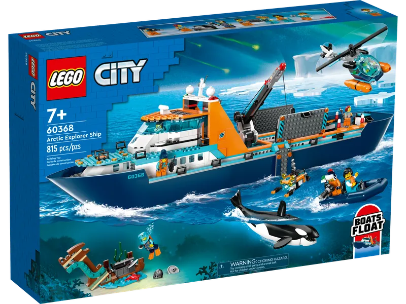 LEGO 60368 Arctic Explorer Ship detail image