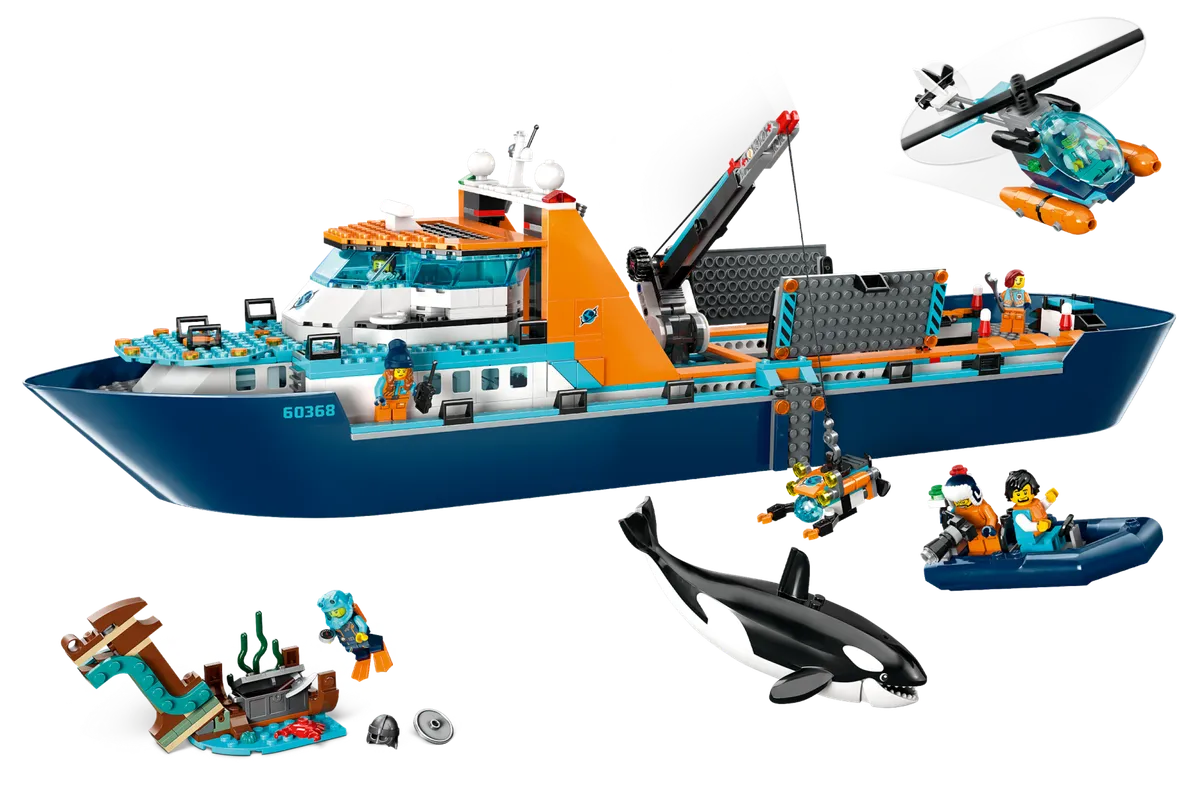 LEGO Arctic Explorer Ship (60368) - image 2