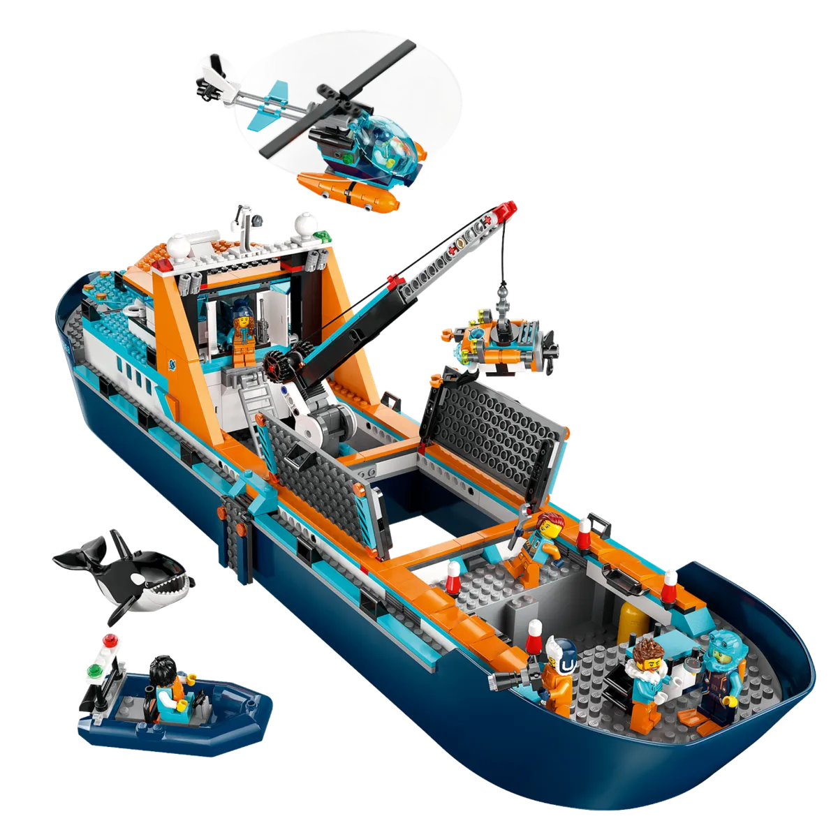 LEGO Arctic Explorer Ship (60368) - image 3