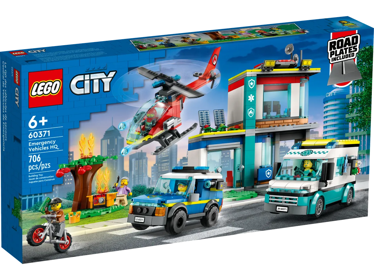 LEGO Emergency Vehicles HQ (60371) - image 1
