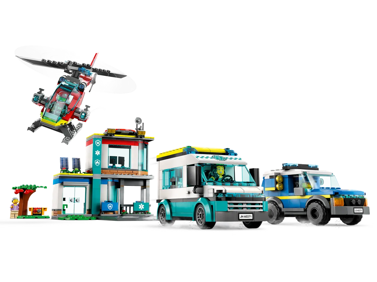 LEGO Emergency Vehicles HQ (60371) - image 2