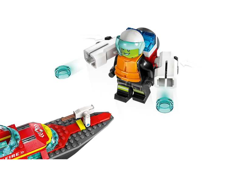 Fire Rescue Boat de LEGO – photo du produit 5 sur 10
