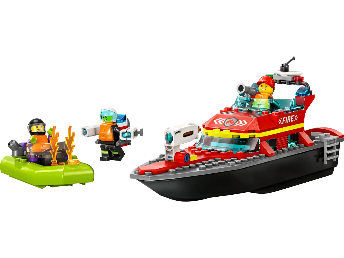 LEGO Fire Rescue Boat (60373)