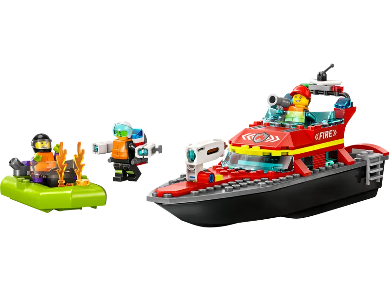 Reddingsboot Brand