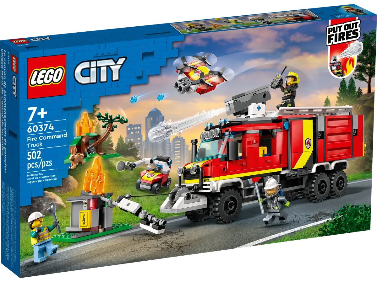 LEGO Fire Command Truck (60374) - image 1