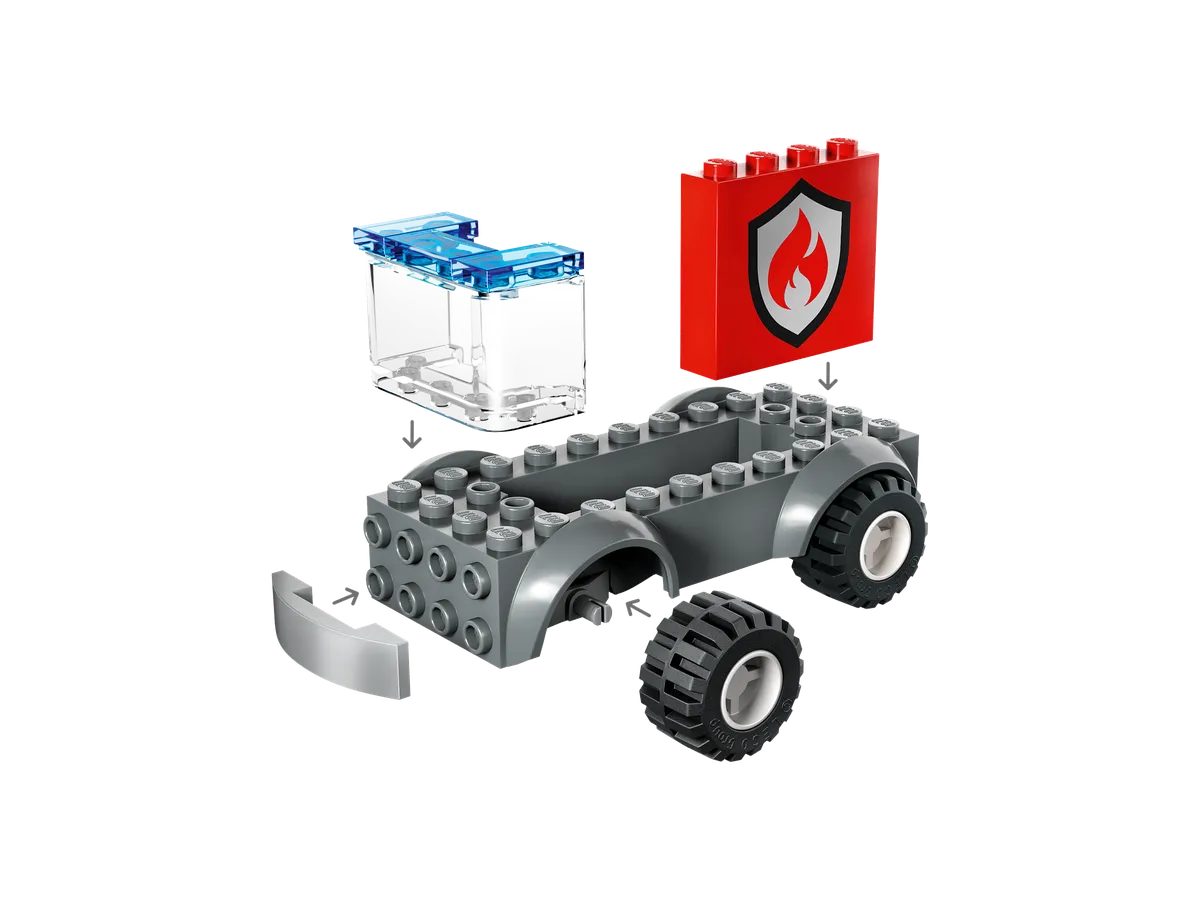 LEGO Fire Station and Fire Engine (60375) - image 6