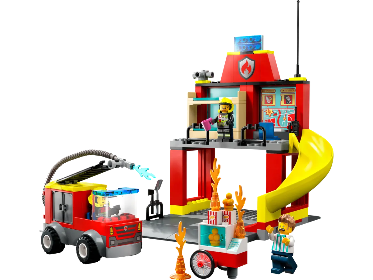 LEGO Fire Station and Fire Engine (60375)