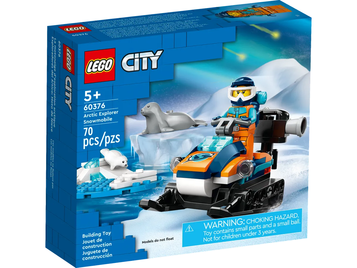 LEGO Arctic Explorer Snowmobile (60376) - image 1