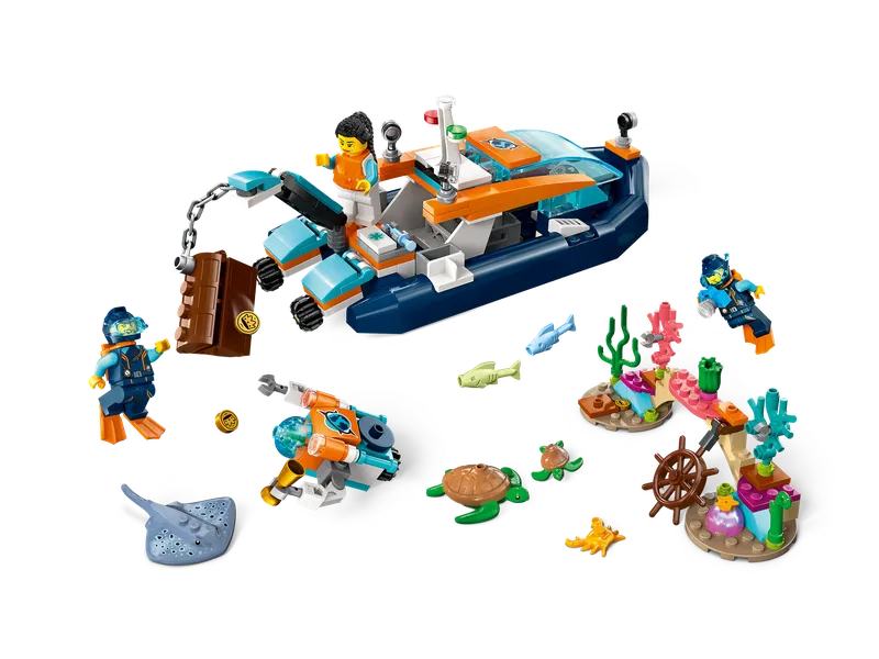 Explorer Diving Boat von LEGO – Produktfoto 3 von 9