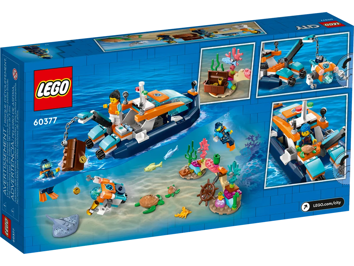 LEGO Explorer Diving Boat (60377) - afbeelding 6