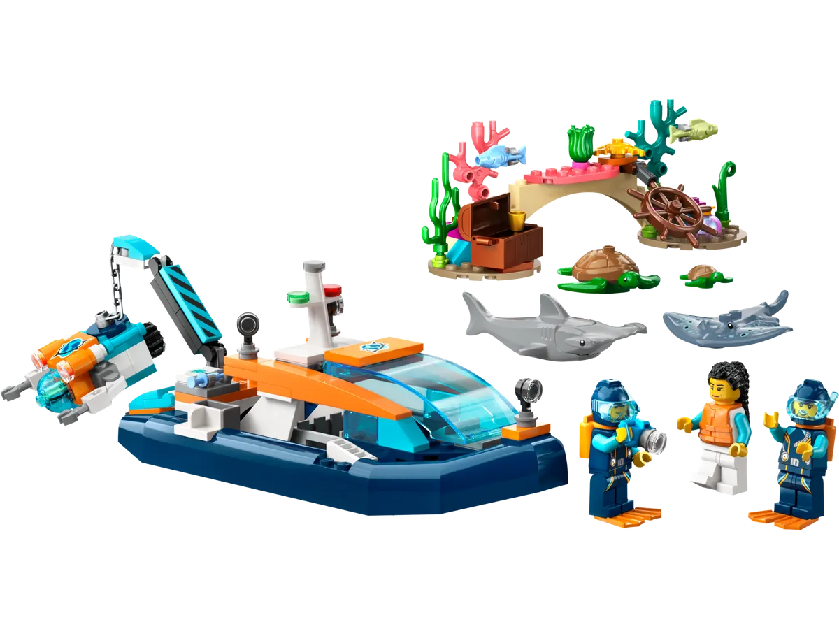 LEGO Explorer Diving Boat (60377)