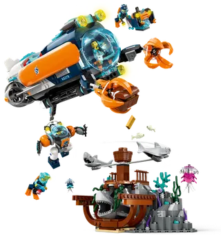 Deep-Sea Explorer Submarine fra LEGO – produktbillede 3 af 12