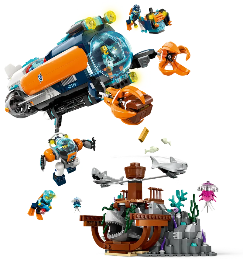 Deep-Sea Explorer Submarine fra LEGO – produktbillede 3 af 12