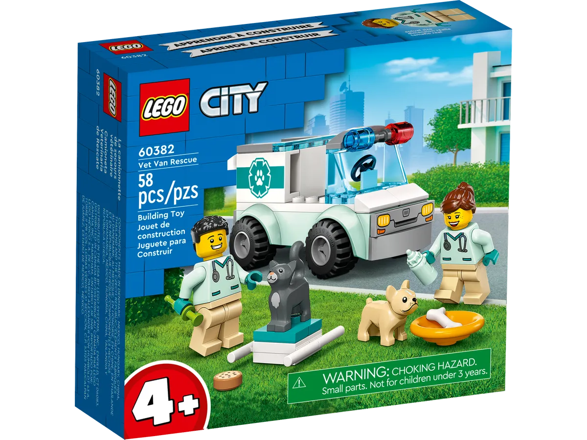 LEGO Vet Van Rescue (60382) - Bild 1