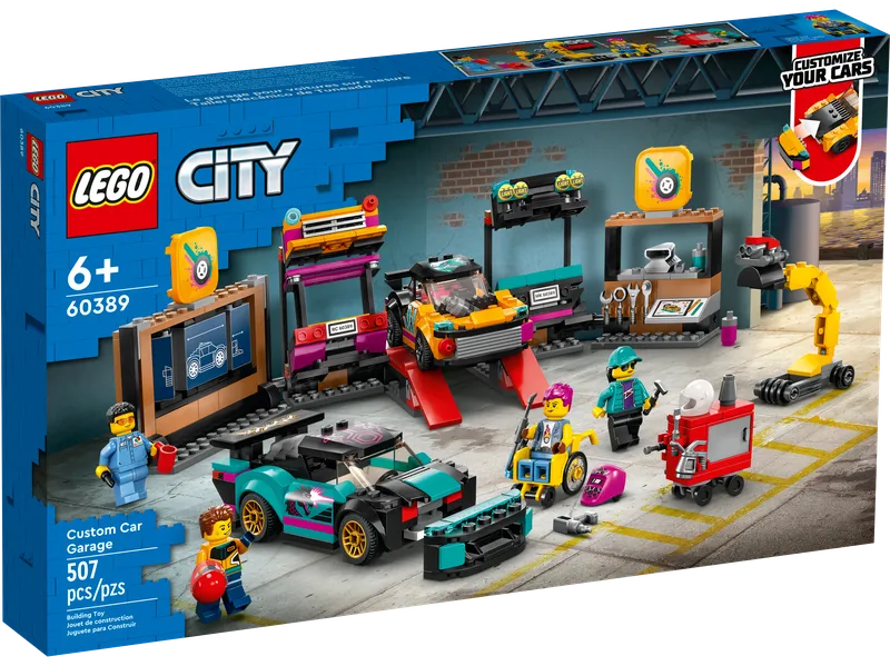 Custom Car Garage från LEGO – produktbild 2 av 11
