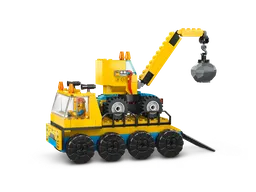 LEGO Construction Trucks and Wrecking Ball Crane (60391) - afbeelding 3