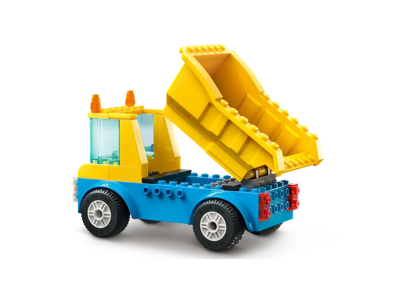 Construction Trucks and Wrecking Ball Crane fra LEGO – produktbillede 5 af 8