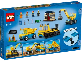 Construction Trucks and Wrecking Ball Crane fra LEGO – produktbillede 6 af 8