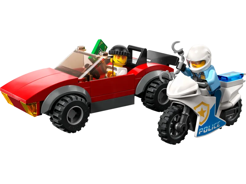 Police Bike Car Chase