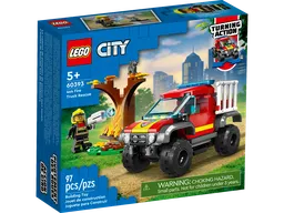 LEGO 4x4 Fire Truck Rescue (60393) - afbeelding 1