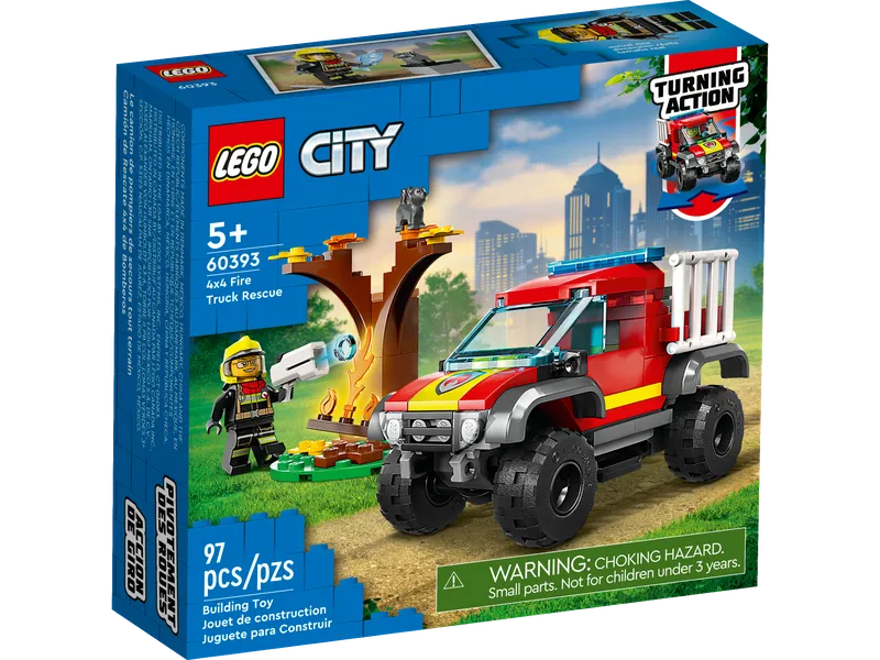 4x4 Fire Truck Rescue de LEGO – photo du produit 2 sur 7