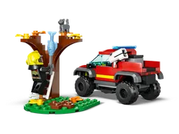 LEGO 4x4 Fire Truck Rescue (60393) - afbeelding 2