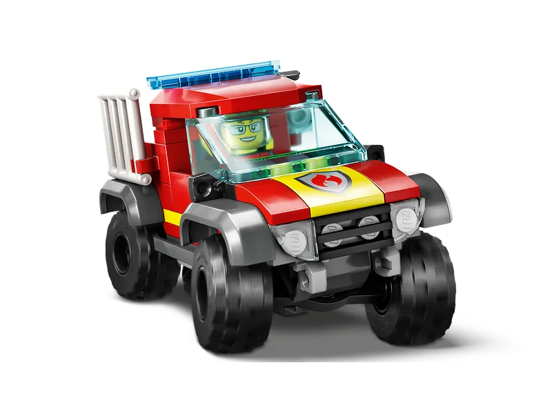 4x4 Fire Truck Rescue de LEGO – photo du produit 4 sur 7