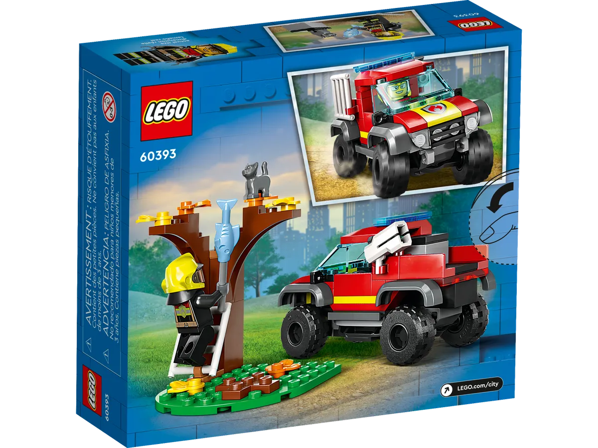 LEGO 4x4 Fire Truck Rescue (60393) - Bild 5