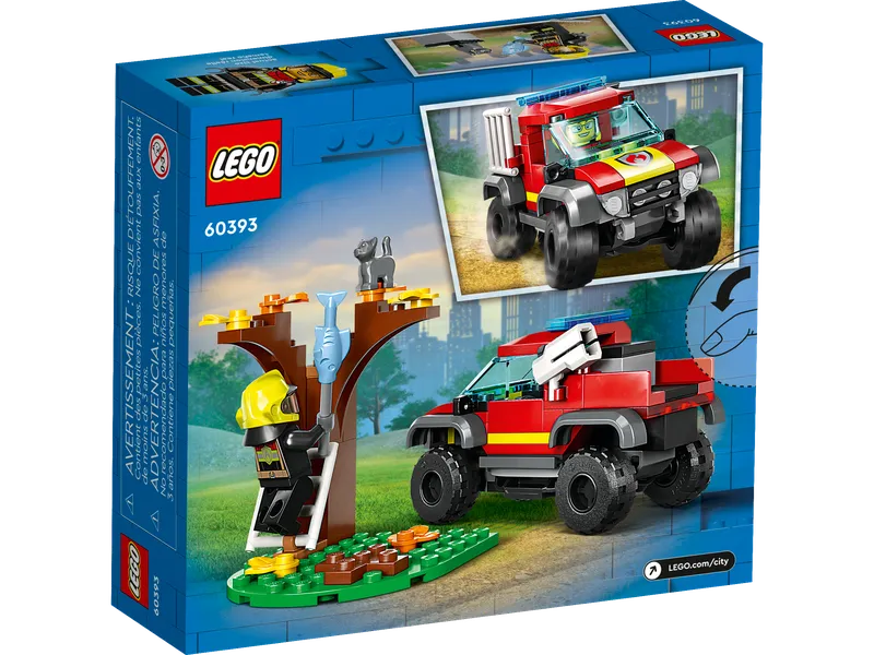 4x4 Fire Truck Rescue de LEGO – photo du produit 6 sur 7
