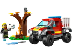 LEGO 4x4 Fire Truck Rescue (60393)