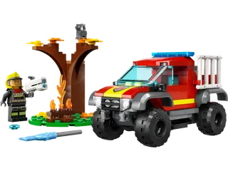 4x4 Fire Truck Rescue de LEGO – photo du produit 1 sur 7