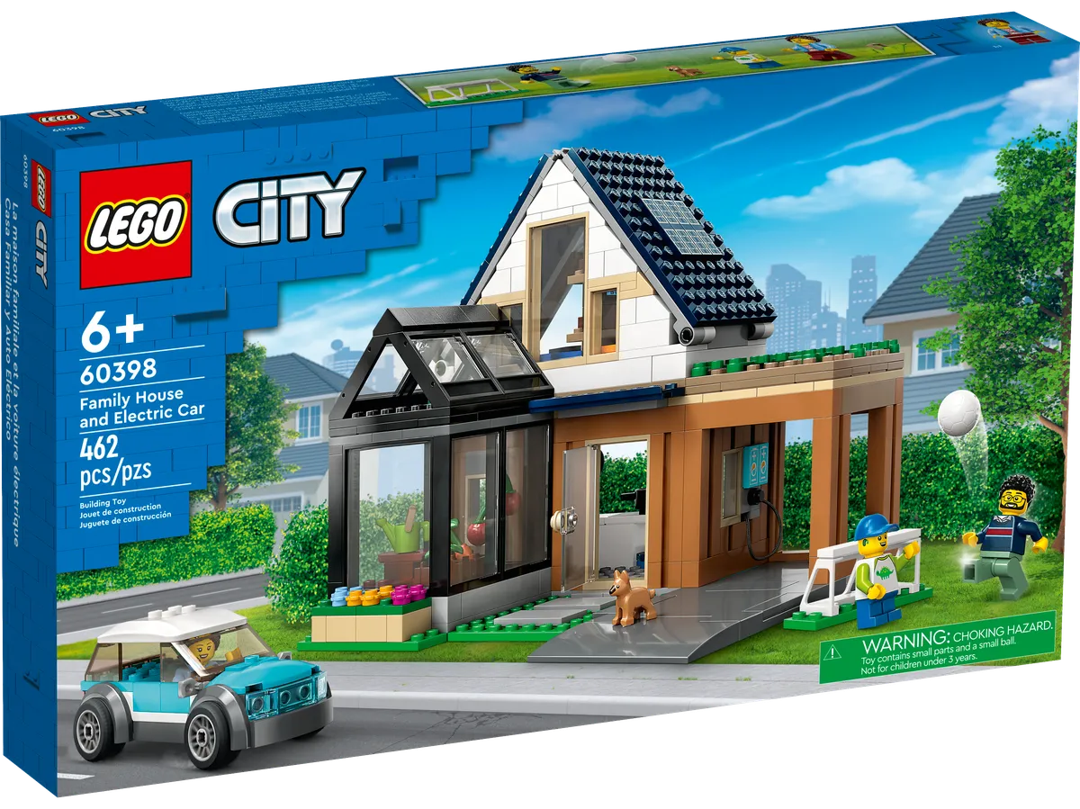 LEGO Family House and Electric Car (60398) - afbeelding 1