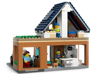 Family House and Electric Car fra LEGO – produktbillede 3 af 13
