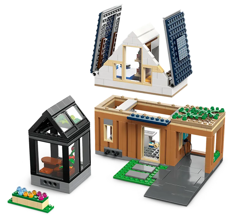 Family House and Electric Car fra LEGO – produktbillede 7 af 13