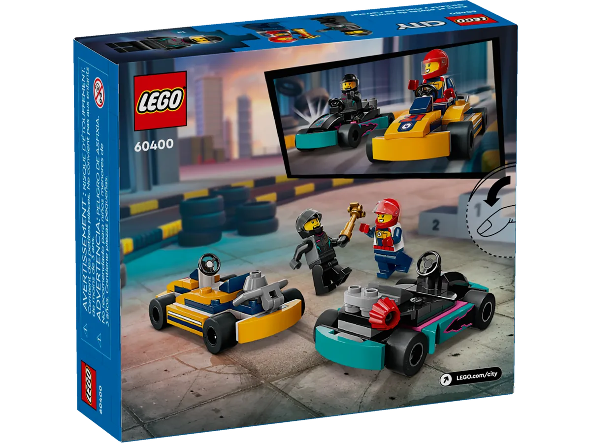 LEGO Go-Karts and Race Drivers (60400) - Bild 4