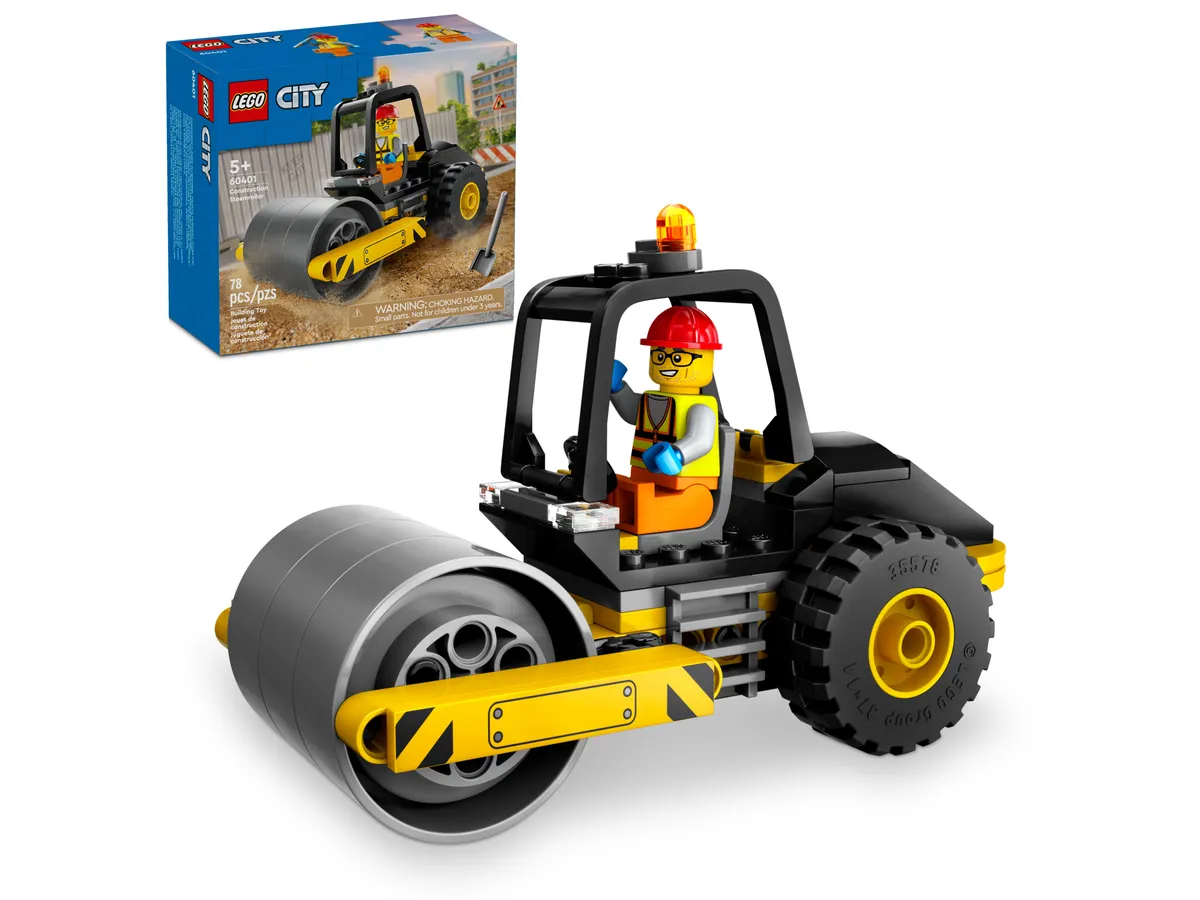 LEGO Construction Steamroller (60401) - image 1