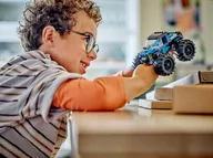 Blauwe monstertruck - Afbeelding 7 van 8