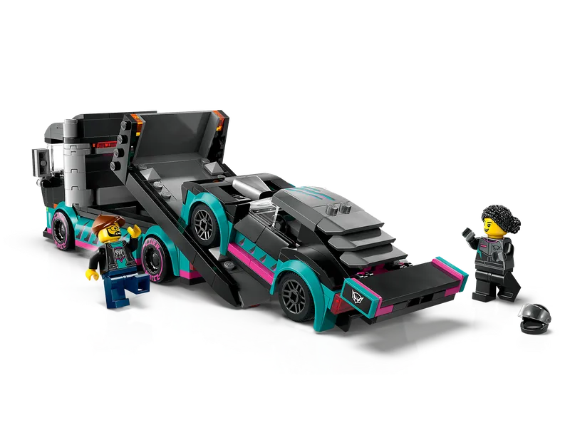 Race Car and Car Carrier Truck von LEGO – Produktfoto 3 von 11
