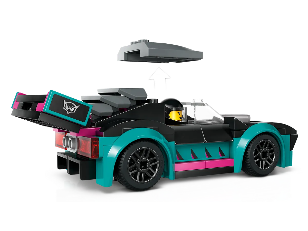 LEGO Race Car and Car Carrier Truck (60406) - Bild 4