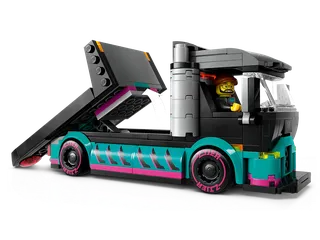 Race Car and Car Carrier Truck von LEGO – Produktfoto 6 von 11