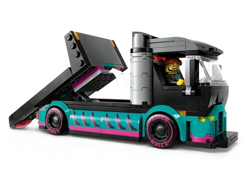 Race Car and Car Carrier Truck von LEGO – Produktfoto 6 von 11
