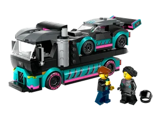 Race Car and Car Carrier Truck von LEGO – Produktfoto 1 von 11