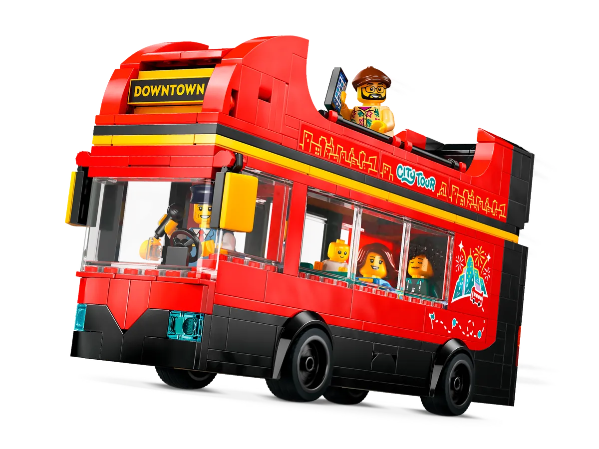 LEGO Red Double-Decker Sightseeing Bus (60407) - Bild 2