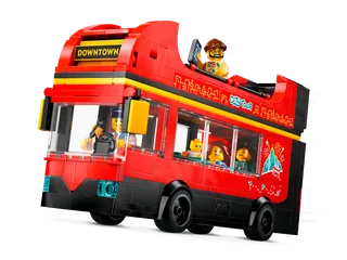Red Double-Decker Sightseeing Bus von LEGO – Produktfoto 3 von 11