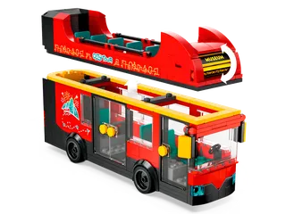 Red Double-Decker Sightseeing Bus von LEGO – Produktfoto 4 von 11