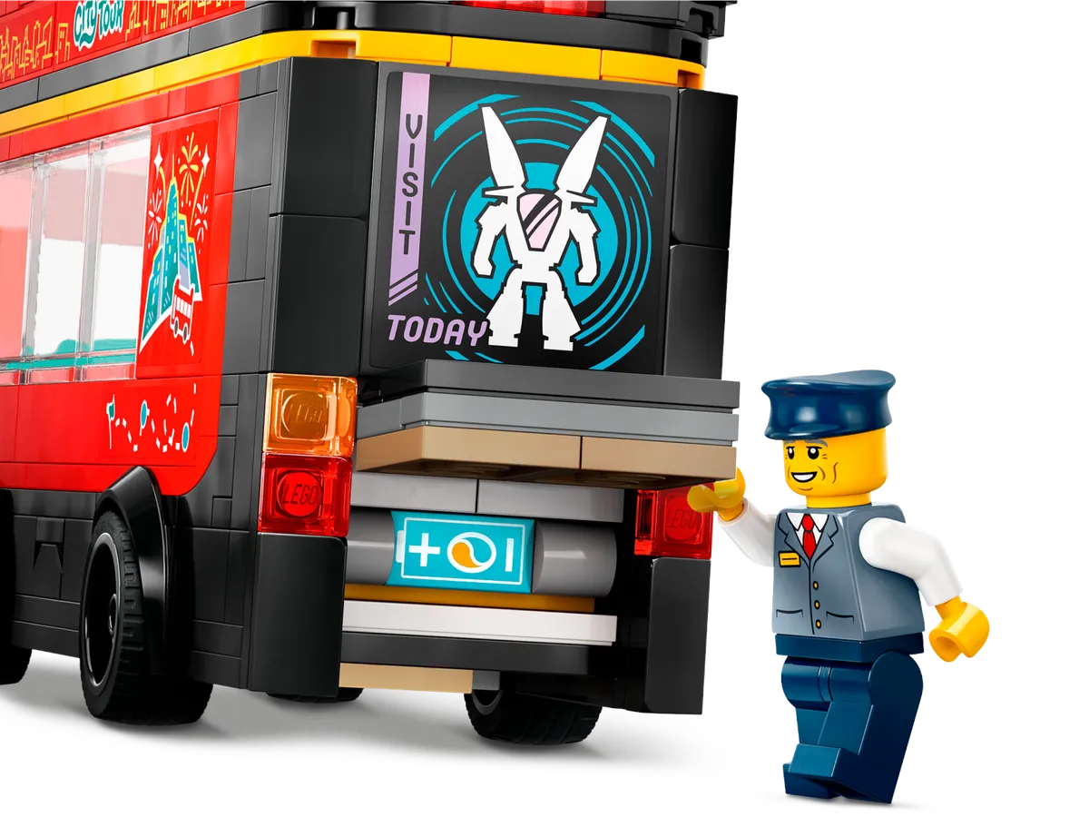 LEGO Red Double-Decker Sightseeing Bus (60407) - Bild 4