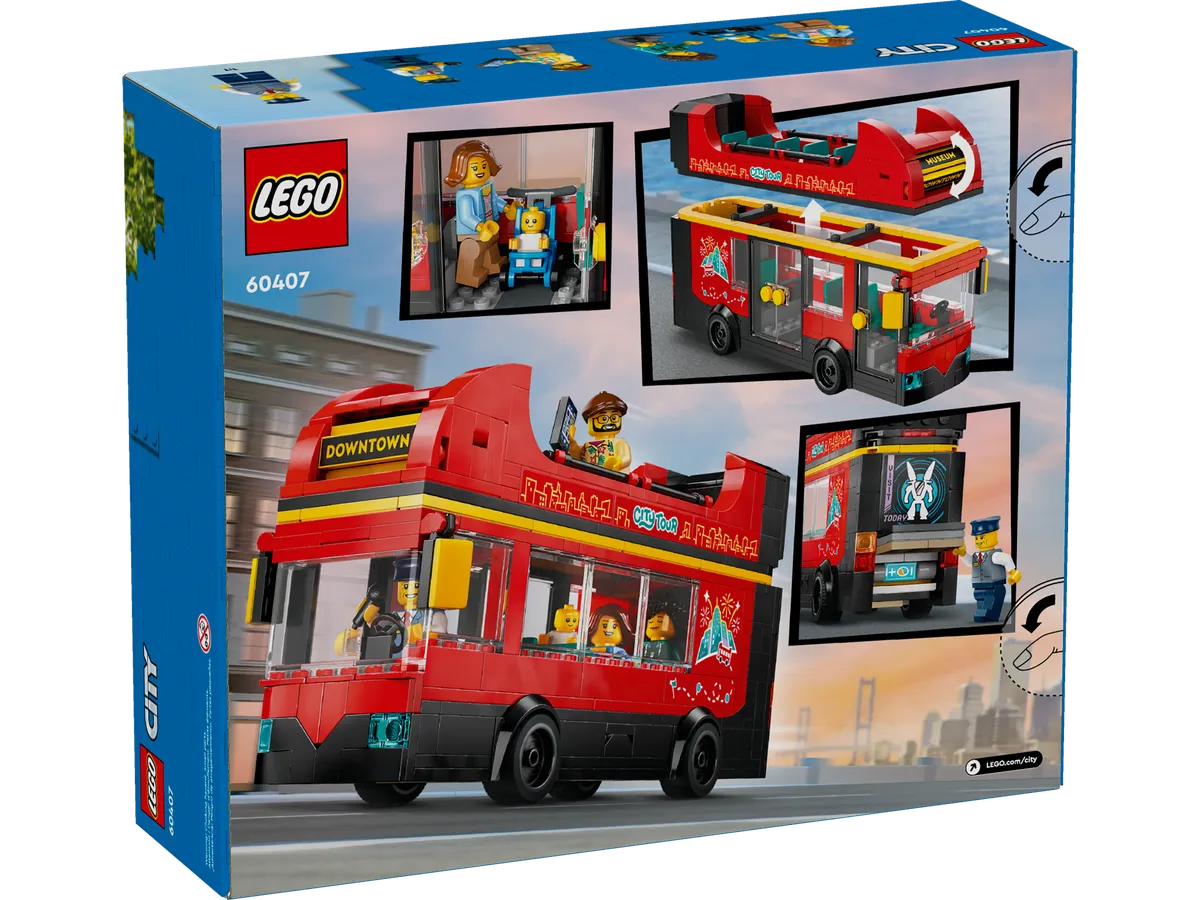 LEGO Red Double-Decker Sightseeing Bus (60407) - Bild 7